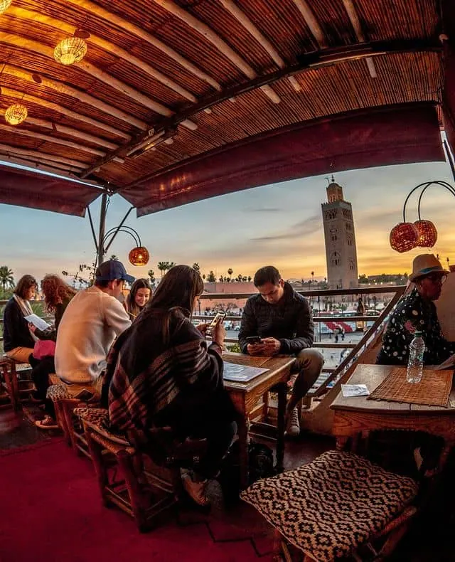 Cafe Kif Kif terrace