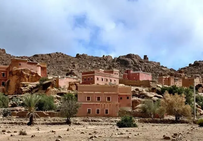 העיירה Tafraoute